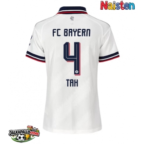 Bayern Munich Jonathan Tah #4 Vieraspaita Naisten 2026-27 Lyhythihainen